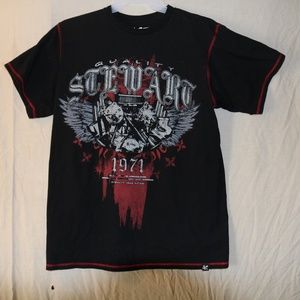 Chase Authentic Nascar Stewart Racing T-shirt L